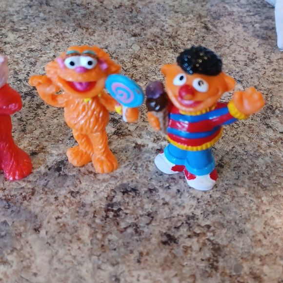 Vintage SESAME STREET JHP Characters Cake Toppers - Picture 3 of 16